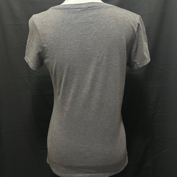 Nascar's Chase Elliott ladie's gray v-neck graphic t-shirt, small - Picture 3 of 6